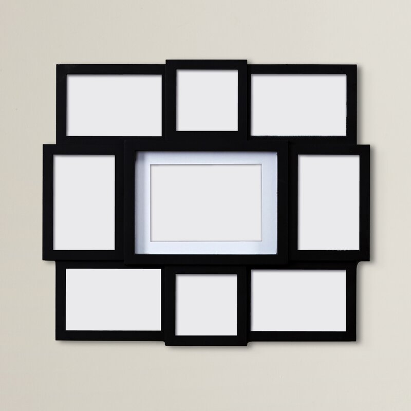 Zipcode Design Collage 9 Opening Picture Frame & Reviews | Wayfair