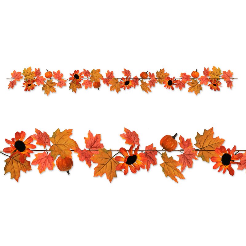 The Holiday Aisle Fall/Thanksgiving Autumn Banner & Reviews | Wayfair