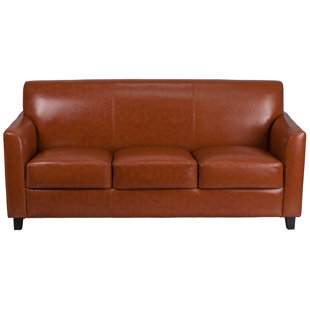 Small Scale Leather Sofa Wayfair Quickview