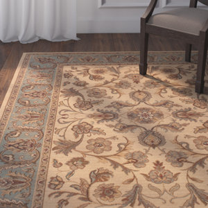 Coar Beige/Blue Area Rug