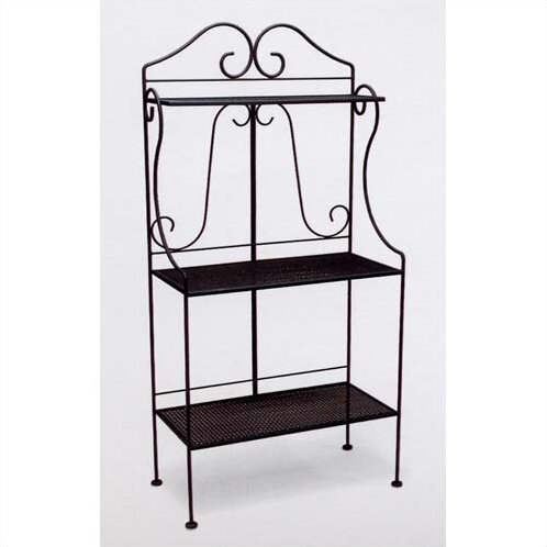 Woodard Classic Wrought Iron Baker's Rack & Reviews | Wayfair