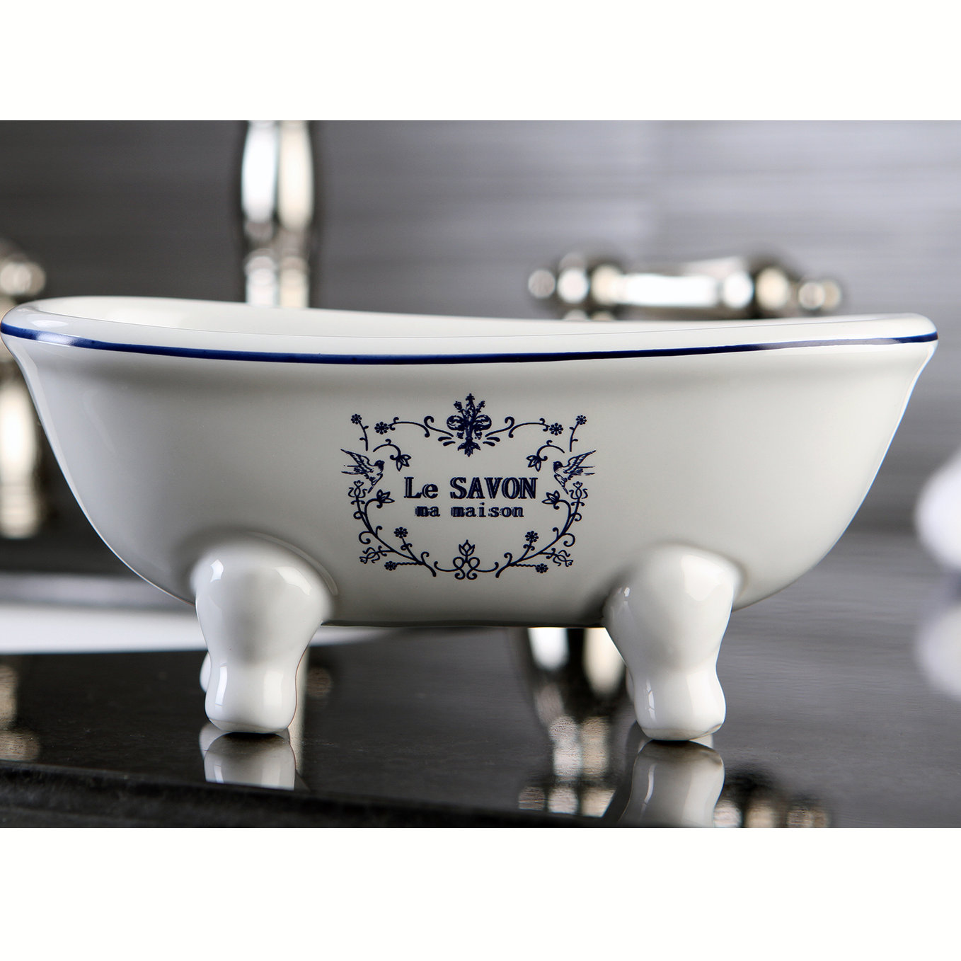 Kingston Br Le Savon Aqua Eden Decorative Mini Bathtub Soap Dish Kingston Br Le Savon Aqua Eden Decorative Mini Bathtub Soap Dish Reviews Wayfair