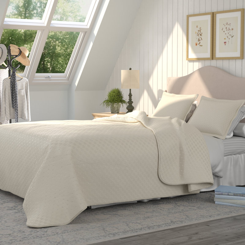 Antoine Cotton Reversible Quilt Set & Reviews Joss & Main