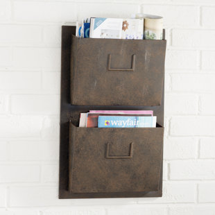 Farmhouse Rustic Wall Mail Organizers Birch Lane