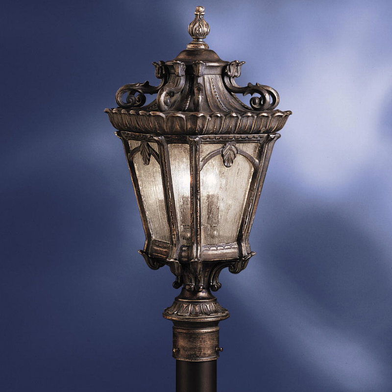 Kichler Tournai Outdoor 4Light Lantern Head & Reviews Wayfair