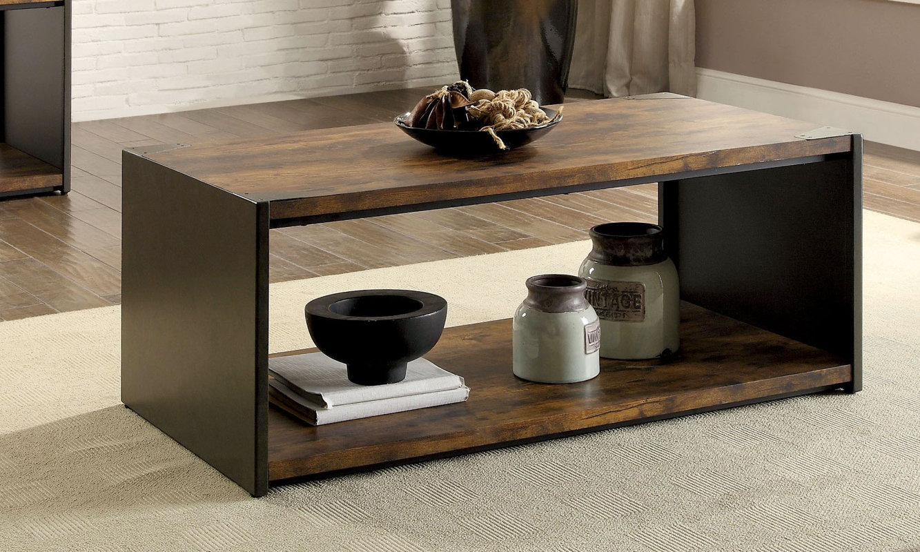 Bourget Transitional Coffee Table & Reviews AllModern