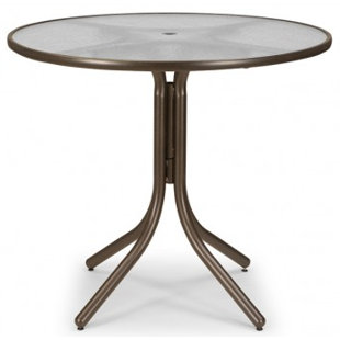 Balcony Height Patio Table Wayfair Obscure Acrylic 42 Round Balcony Height Dining Table