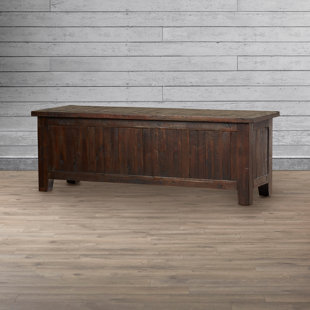 Indoor Wooden Storage Chest Wayfair Cadwallader Wood Storage Chest