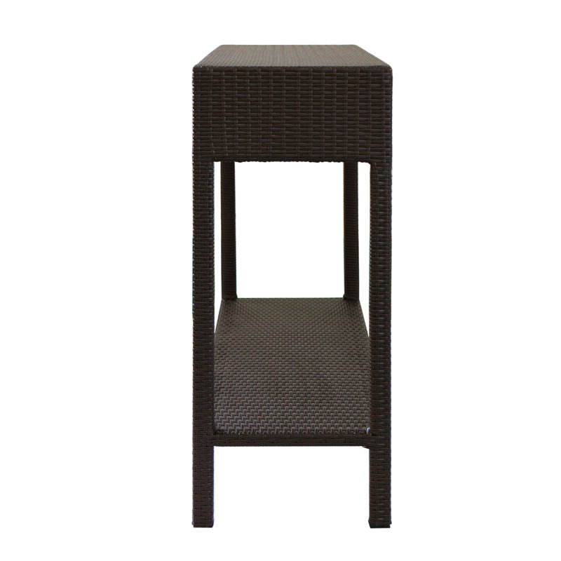 Magari Soleil Wicker Rattan Buffet Console Table Reviews Wayfair Soleil Wicker Rattan Buffet Console Table