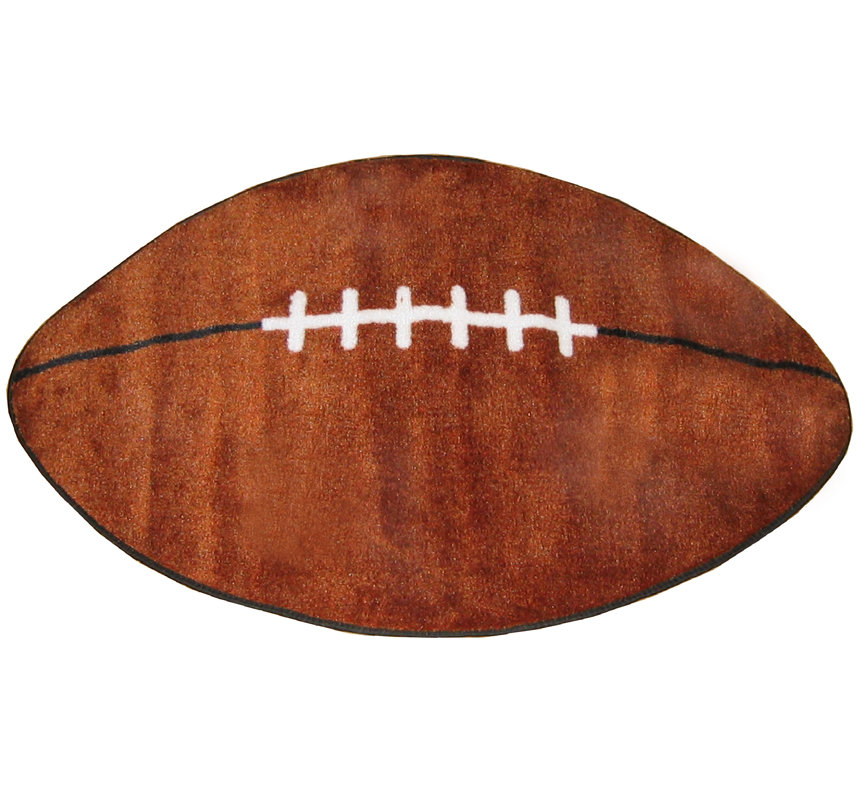 Fun Rugs Fun Shape Football Sports Area Rug & Reviews Wayfair