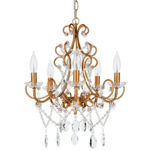 Gold Chandeliers You\'ll Love | Wayfair Gold Chandeliers You\'ll Love | Wayfair