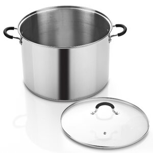 Cook N Home 20-qt. Stock Pot with Lid