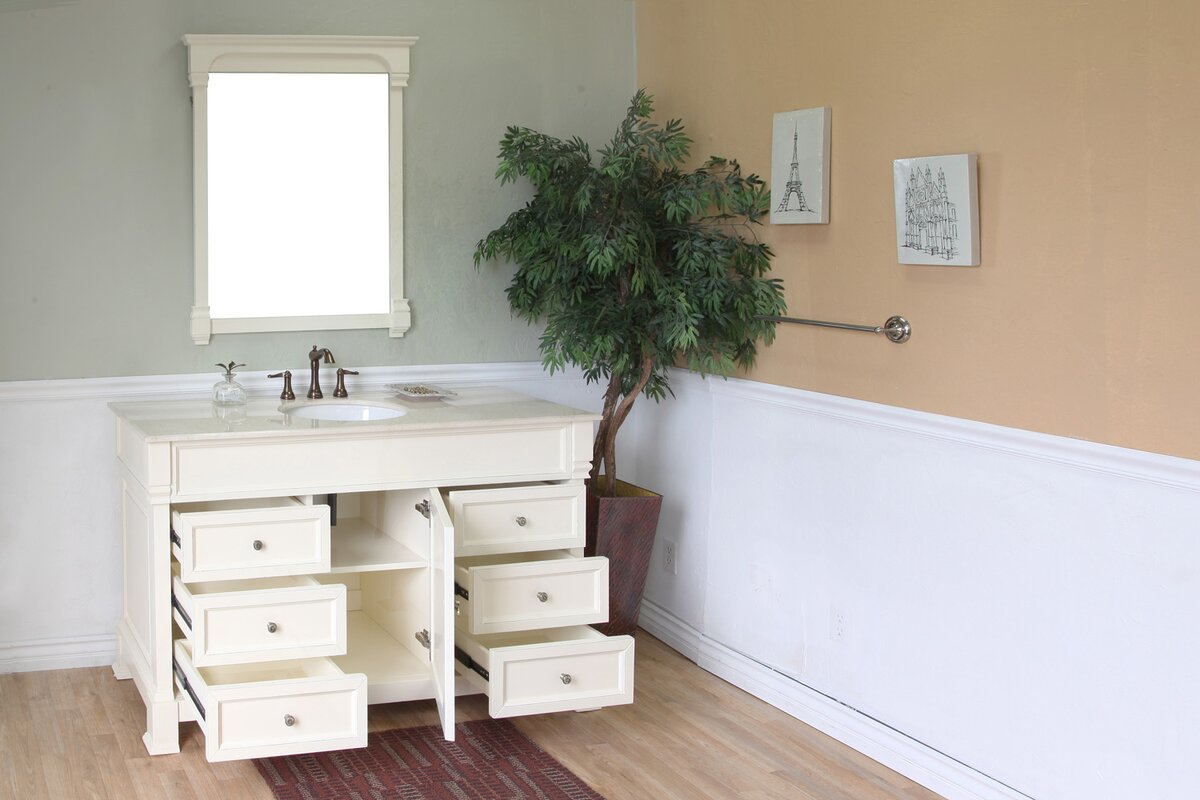 60 Single Bathroom Vanity Set