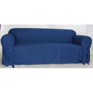 Authentic Box Cushion Sofa Slipcover