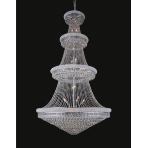 48-Light Empire Crystal Chandelier