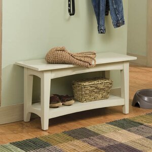 Bel Air Wood Storage Bench