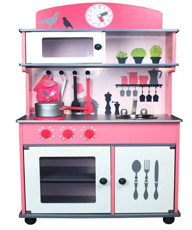 wayfair wooden play kitchen