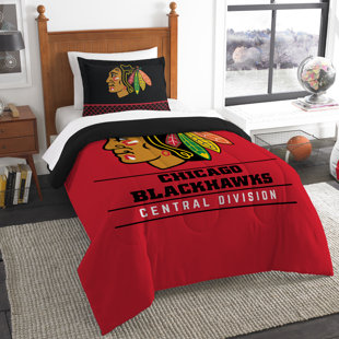 Chicago Blackhawks You Ll Love Wayfair Nhl Draft 2 Piece Twin Comforter Set