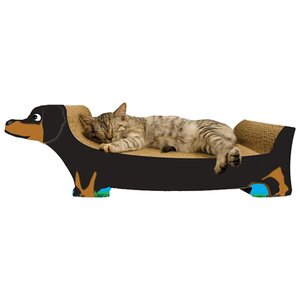 Dachshund Recycled Paper Scratching Board