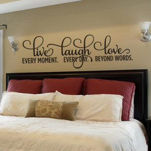 Wall Decals You Ll Love Wayfair Live Laugh Love Wall Decal Extra Large