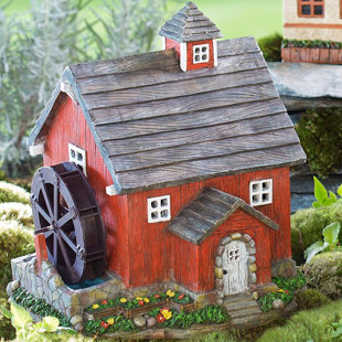 Fairy Garden Accessories Wayfair Miniature Fairy Garden Solar Mill
