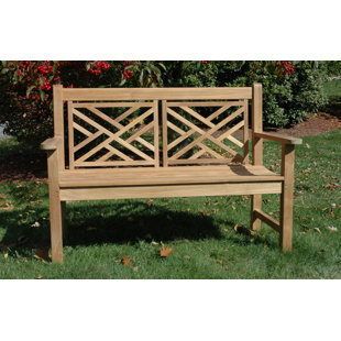 Chippendale Outdoor Bench Wayfair Teak Chippendale Garden Bench