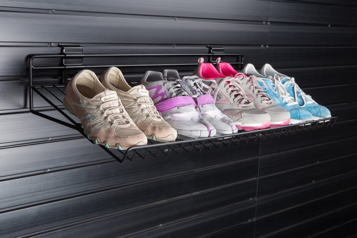 Viper Tool Storage Slat Wall Angled 1Tier Shoe Rack & Reviews Wayfair