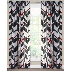 Valor Rod Pocket Single Curtain Panel