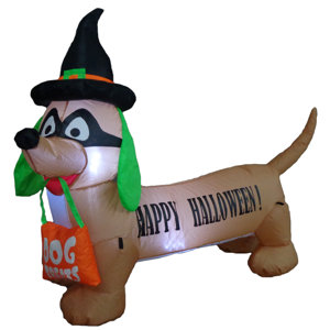 Halloween Inflatable Dog Indoor/Outdoor Decoration