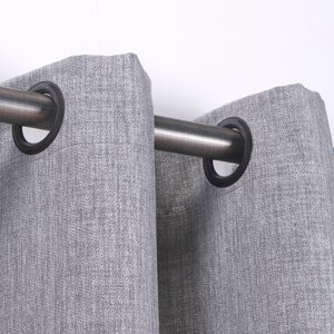 Solid Blackout Grommet Curtain Panel