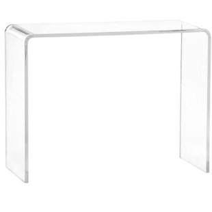 Clear Plastic Acrylic Console Tables You Ll Love Wayfair Ellzey Console Table