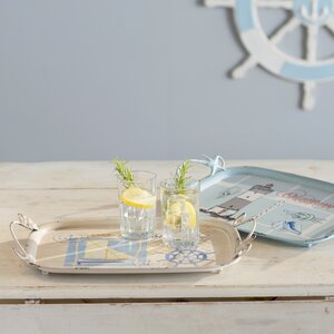 Bolton 2 Piece Metal Tray Set