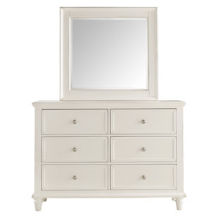 White Dresser With Mirror Wayfair