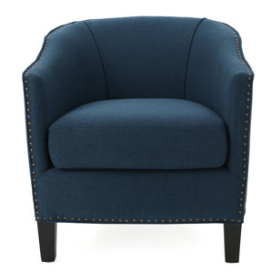 Ahearn Barrel Chair by Fleur De Lis Living