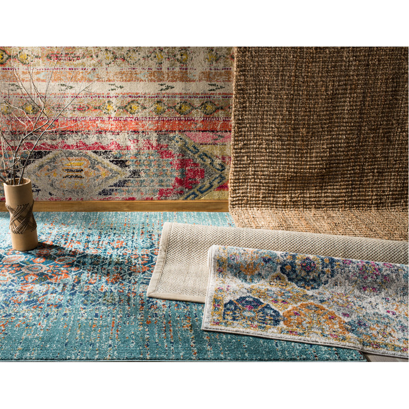 Newburyport Beige/Orange Area Rug & Reviews AllModern