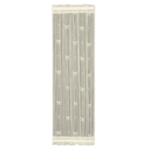 Kelsie Side Light Wildlife Sheer Rod Pocket Single Curtain Panel