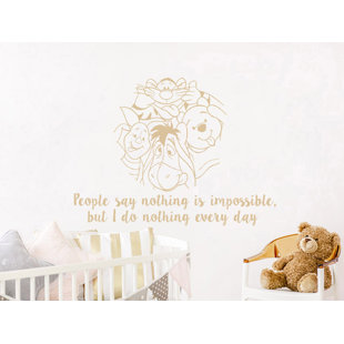 Winnie The Pooh Wall Decals Wayfair Quickview