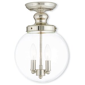 Delmar 2-Light Semi Flush Mount