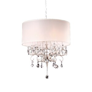 Kitson 6-Light Drum Chandelier