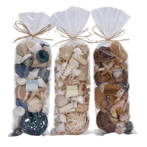 3 Piece Decorative Dried Bag Set