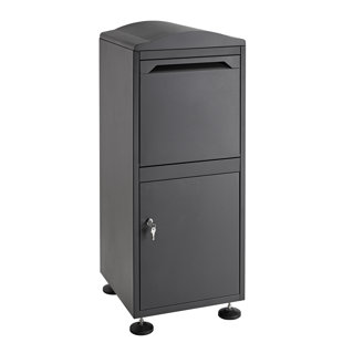 Parcel Drop Box Wayfair Secured Parcel Steel 4c Horizontal Drop Box
