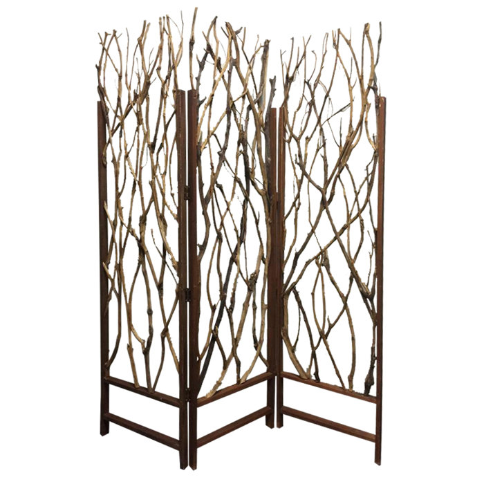 Screen Gems Tree 3 Panel Room Divider Wayfair Ca Tree Screen 3 Panel Room Divider