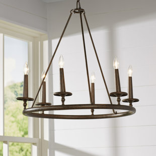 Bedford 6 Light Candle Style Chandelier Bedford 6 Light Candle Style Chandelier