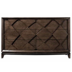 Francena 6 Drawer Double Dresser by Bloomsbury Market
