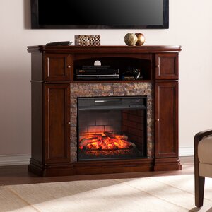 Patrizio Infrared Media Electric Fireplace