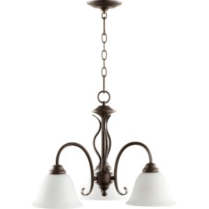 Spencer 3-Light Shaded Chandelier