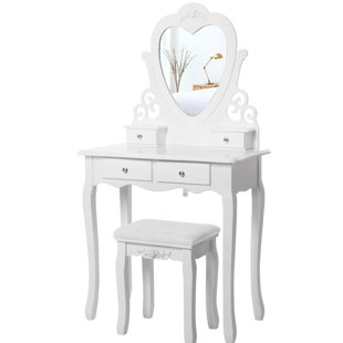 Compact Dressing Table Wayfair Co Uk Dressing Table Set With Mirror