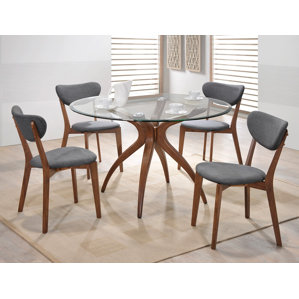 Glass Round Dining Table For 6 glass kitchen & dining tables you'll love | wayfair Glass Round Dining Table For 6 glass kitchen & dining tables you'll love | wayfair