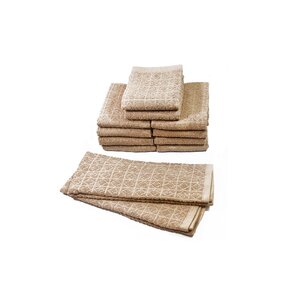 12 Piece Diamond Kitchen Towel Set