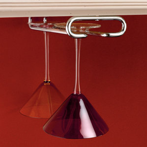 Hanging Wine Glass Rack by Rev-A-Shelf
